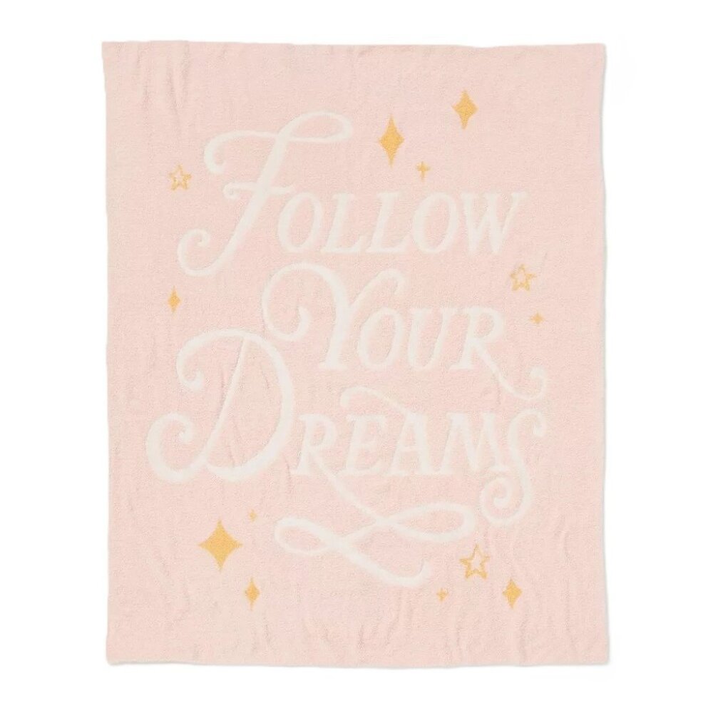 Pillowfort Disney Princess Moana FOLLOW YOUR DREAMS Soft Knit Blanket 48" x 58" - Picture 5 of 8